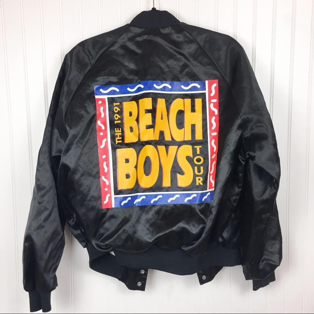 VINTAGE RARE! Beach Boys Tour Bomber Jacket